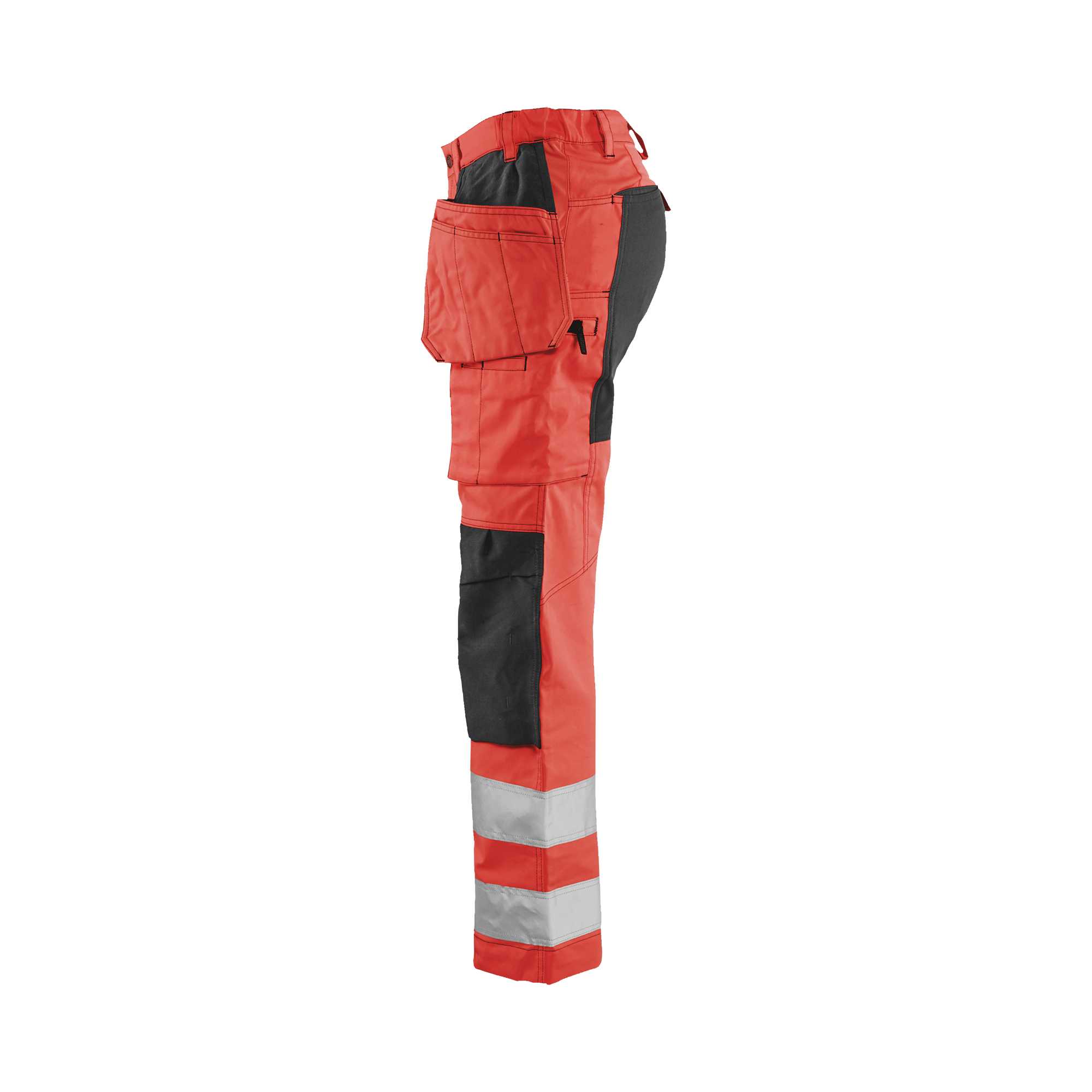BLAKLADER 71631811 | Women's Hi Vis trousers with stretch Hi Vis Reflective Work Trousers Women - Class 2 Certified